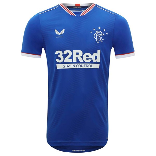 Thailande Maillot Football Rangers Domicile 2020-21 Bleu